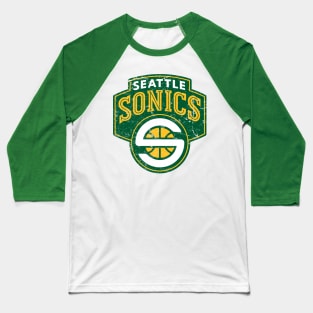 Seattle Sonics Baseball T-Shirt